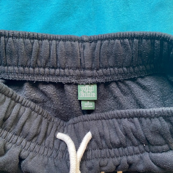 Wild Fable Black Drawstring Shorts - Picture 3 of 3